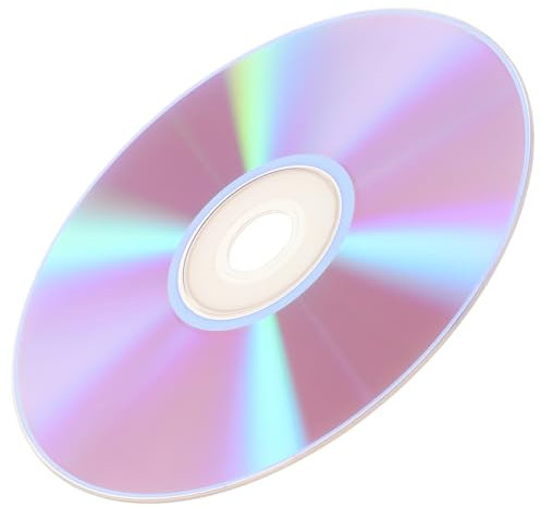 ifundom 1Satz Leere CD Rohlinge für Musik und Audioaufnahme Hochkapazität Kompatibel mit CD DVD Effizientes Brennen Disc Hülle