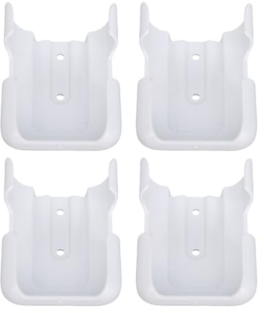 Jectse 4PCS Remote Control Holder Wall Mount, Air Conditioner Remote Control Bracket Organizer TV Speaker Storage Rack for Home Office School