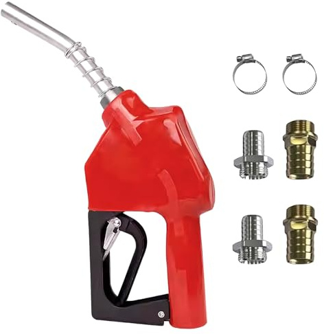 Automatische Zapfpistolen Diesel 3/4 Mit 2 1 Und 2 3/4 Anschlüssen | Automatik Diesel Zapfpistole Heizölpumpe mit 3-Stufig Einstellbare, Kraftstoffpumpe Fuel Nozzle Traktoren für LKW