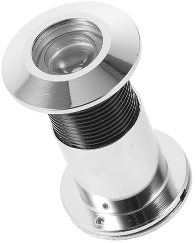 HOMOCONO Door Peephole Viewer Stainless Steel with 26Mm Diameter Lens Suitable for Door Thickness 46-76Mm Random Style