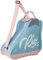 Rio Roller Roller Script Skate Bag, Unisex-Erwachsene Stofftasche, Mehrfarbig (Blue/Pink), 24x15x45 cm (W x H L)
