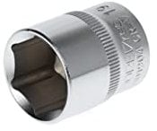 GEDORE red Vaso, Llave de vaso, Accionamiento de 3/8'' 10 mm, Hexagonal, 19 mm de ancho, Herramienta, R51001904, Acero