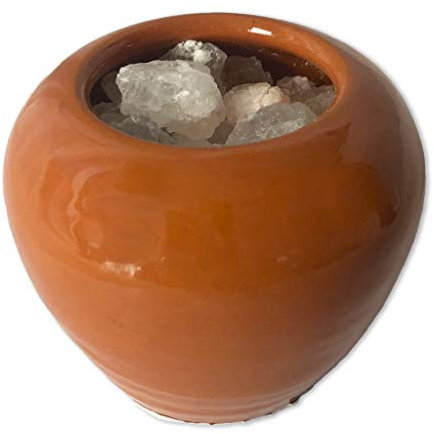 SudoreWell® Sauna Aromabecher Aroma Bowl mit kleinen Solesteinen