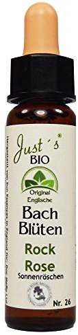Rock Rose Nr. 26 Just´s Original englische BIO Bachblüten Sonnenröschen Blütentherapie für Mensch und Tier