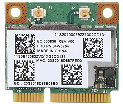 Mini scheda di rete PCI-E, chip BCM943228HMB originale, scheda di rete a doppia banda 802.11A / B/G per PC 04W3746 per notebook B430 B490 B590 ecc