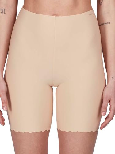 Skiny Damen Micro Essentials 084274 Hose Kurz, Beige, 40 / 42 EU
