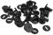 chenpaif 20x Boden Teppichmatte Clips Twist Lock mit Unterlegscheiben Für BMW E36 E46