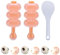 NWLS RICE BALL MAKER 3-teiliges Set für das Formen von Reisbällchen | Sushi Maker Set | das perfekte Sushi Zubehör | Reisballform aus lebensmittelechtem Polypropylen | inkl. Reislöffel