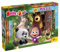 Lisciani - MASHA PUZZLE - Puzzle ab 3 Jahren - 24 Teile – Lustiges Lernspiel für Kinder ab 3 Jahren – Fördert Geschicklichkeit & Vorstellungskraft – 33 x 23 cm