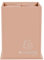 Exacompta - Réf. 67861D - 1 pot à crayons carré de 4 compartiments permettant de ranger ses outils par typologie/usage en carton Aquarel - Dimensions 85x85x110 mm - Couleur Corail