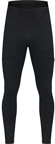 Haglöfs Herren Natural Blend Tech Long Johns Leggings, True Black, M