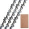Savior Lot de 3 Chaîne de tronçonneuse Faible Rebond 3/8LP 50 maillons 1,1mm 35 cm Compatible pour Stihl MS170 MS180 MS192T - 3610 000 0050