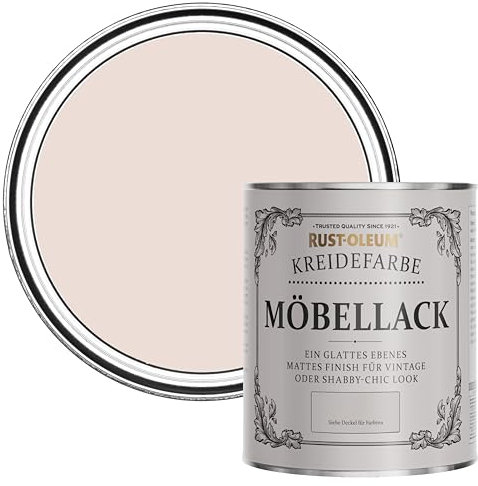 Rust-Oleum Peinture Rose pour Meubles Chalky, Mat Effet Poudré - Elbow Beach 750ml