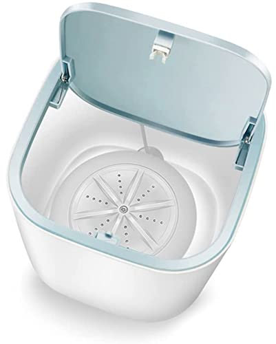 Tlilyy Mini Lavadora EléCtrica PortáTil USB MáQuina de Limpieza de Ropa Interior Ropa de Lavadora Compacta-