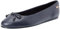 Tommy Hilfiger Damen Ballerinas Essential Chic Ballerina Elegant, Blau (Space Blue), 37