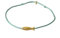 MISUVRSE Gold Fish Charm Bracelet Blue Silk Thread Woven Bracelet Adjustable Wristband Statement Jewelry Simple Braided Bracelets Unique Design Fish Charm Bracelet Accessory