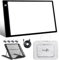 SevenFish Diamond Painting Zubehör A4 Light Pad, Upgraded Light Board Hohe Helligkeit Keine Schwarzen Punkte Diamond Art Light Box für Diamond Painting Werkzeuge,