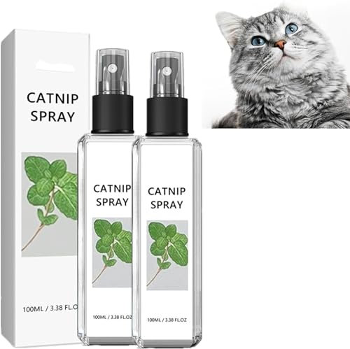 Spray alle erbe per gatti, Spray all'erba gatta per animali domestici, Joy Herbal Cat Joy,Spray all'erba gatta per gatti,Spray alle erbe Joy,Spray per l'addestramento dei gatti con erba gatta (2pcs)