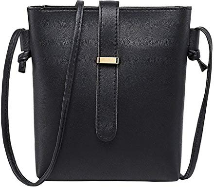 Generic Handtasche Mode Botentasche Frauen Umhängetasche für Träger Aigner Taschen Damen Groß (Black, One Size)