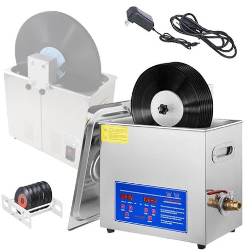 DOZPAL 6L Ultraschall-Reinigungsgerät – 180 W Edelstahl-Schallplattenreiniger mit digitalem Timer und Heizung, professioneller Ultraschallreiniger 40 kHz für Werkzeuge, Uhren, Brillen, Prothesenteile