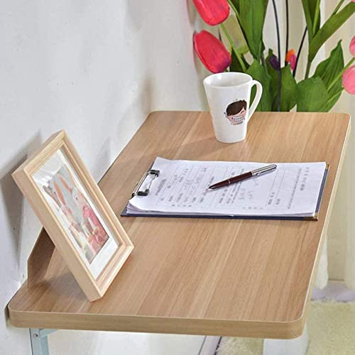 QLIFSHI Klappbarer Wandtisch – Klapptisch für Garagen, Waschküche, Küche, Büro – Esstisch, Laptop-Schreibtisch, 80 x 40 cm (31 x 16 Zoll)