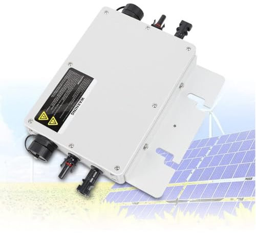Solar Wechselrichter 600W Solar Grid Tie Micro Inverter Wechselrichter Microinverter IP65 Wasserdicht Mikrowechselrichter