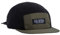 Coal Bridger Fleece-5-Panel-Mütze, Olivgrün / Schwarz, Einheitsgr��e