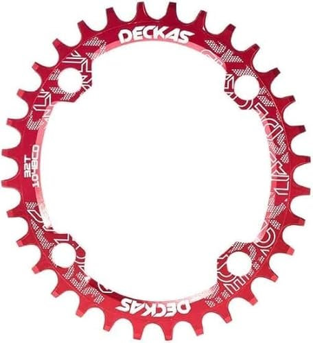 Plato, Platos y bielas for bicicleta de montaña, angostos y anchos, 104 BCD, 32T, 36T, 38T, 34 y 32 dientes, 104 BCD