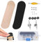 Raheem Mini Skateboard with PU Non-slip Box Finger Board Finger Skateboard Maple Wooden Alloy Fingerboard Pro Finger Board Mini Skateboards for Kids Finger Reduce Pressure for Friends Kids
