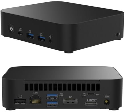 NUC 14 Pro NUC14MNK150 Mini Desktop Computer/Mini PC HTPC 14ª generazione Intel Twin Lake N150, grafica Intel UHD (N97), 8GB DDR5 RAM, 256GB SSD