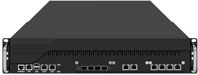 ANDAQI 2U Firewall Appliance XEON Server with IPMI, Dual Hot Swappable Power, PFSense, Mikrotik, OPNsense, VPN, 2 x E5 2699 V3, RJ70, C612, 8 x LAN, 4 x SFP+ 10GbE, 64G RAM, 256G SSD