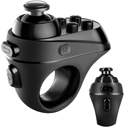 Dgayaeic Manettes de Jeu PC,Joystick avec Casque Audio,Télécommande VR sans Fil | pour Smart TV, Mobile, Ordinateur, Portable, Téléphone, Vidéo, Tablet, Casque, Accessoires