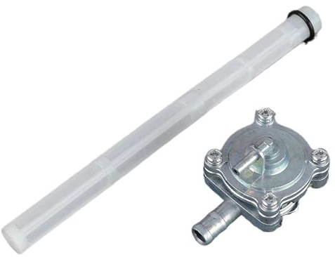 Compatible con Honda XLV650 XL650V Transalp CB250 CBF600S CB400 CBF 600 500. Grifo de combustible Depósitos de combustible para moto