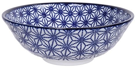TOKYO design studio SOBA Schüssel Nippon Blue Star 21 x 7.8 cm 1.1L