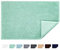 JARITTO Badematte rutschfest Badvorleger Mit Chenille Mikrofaser Badezimmerteppich Saugfähig Weich Maschinenwaschbar für Dusche Toilette 40 x 60 cm (Hellcyan)
