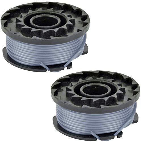 SPARES2GO Spool Line Feed for Qualcast CLGT2425H/A Strimmer Trimmer (Pack of 2)