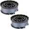 SPARES2GO Spool Line Feed for Qualcast CLGT2425H/A Strimmer Trimmer (Pack of 2)