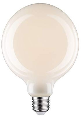Paulmann 28626 LED Lampe Filament G125 6W Klassik Leuchtmittel dimmbar Opal 2700K Warmweiß E27