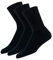 thorlos Unisex-Erwachsene Tennis Thick Padded Crew 3 Pair Packs Socks Tennissocken, Schwarz (3 Paar), Large