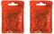 LSTYLE Premium Lippoint - Orange - 60 Count - Regular Length - Soft Tip Points - 2BA Thread