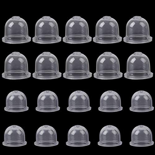 Rybtd Zündkapsel Primer Pumpe Birne 20 Stück Kraftstoffpumpe Vergaser Primerkolben 2cm/1,5cm Pumpendeckel für Kettensäge Gebläse Trimmer