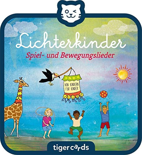 tigermedia tigercard Lichterkinder Spiel und Bewegungslieder für tigerbox Musikwürfel Hörspiele Hörbuch Kindertanz Spaß Singen Schule Kita
