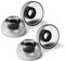 AZLA SednaEarfit Crystal for TWS (Size ML) 2Pairs - Replacement Earbud Tips - Eartips for Noise Cancelling Headphones - for Galaxy Buds 2/Airpods Pro/Beats Power Beats/Skullcandy