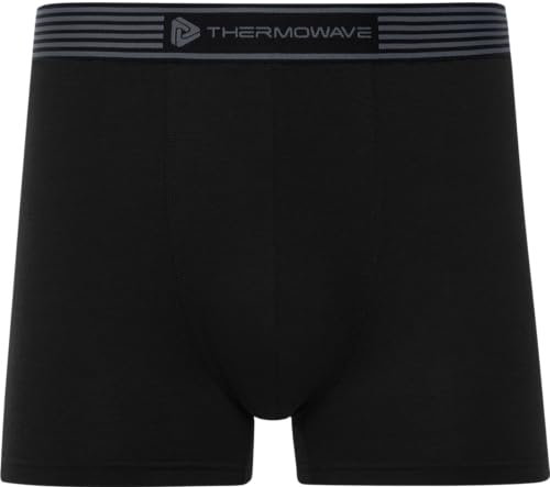 Thermowave Merino Life Unterwäsche Männer - Merino Wolle Boxershorts - Anti Geruch Sport Unterwäsche Männer - 160GSM Dehnbare Herrenunterwäsche Merinowolle, XL