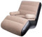 Priceless Homeware inflatable chair & Footstool With Soft Plush Fabric Inflatable Sofa Blow Up Chairs for Adults Indoor & Outdoor Inflatable lounger air sofa (Beige, Inflatable Recliner)