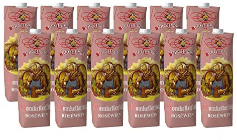 12x Domkellerstolz Roséwein Rosewein Rosé Tafelwein (12x1l)