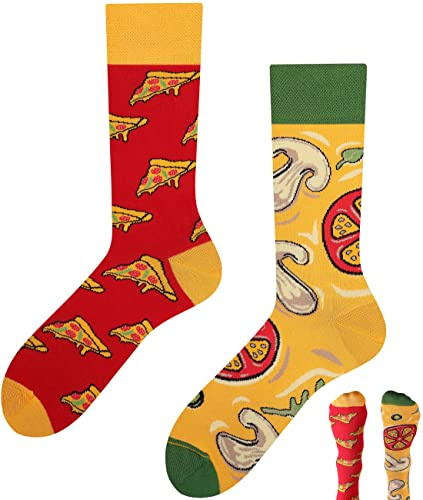 TODO Chaussettes amusantes à motif, multicolores, colorées, loufoques pour exprimer sa joie de vivre, 35-38