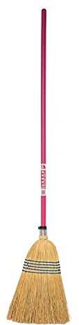 Red Gorilla Corn Broom Standard - Pink