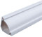 ZGYZJM Corner Cable Hider, 78in White, 39in Length, Cord Concealer, Cable Management Kit, Paintable, PVC Material, Mixed Installation, Custom Style