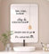 2PC Spiegel Aufkleber Badezimmer Dekoration Spruch Wandtattoo Wandtattoo Sprüche Wandaufkleber für Zitate Wandsticker Fensterbilder Motivation Selbstbewusstsein fördern Frau Deko Geschenk